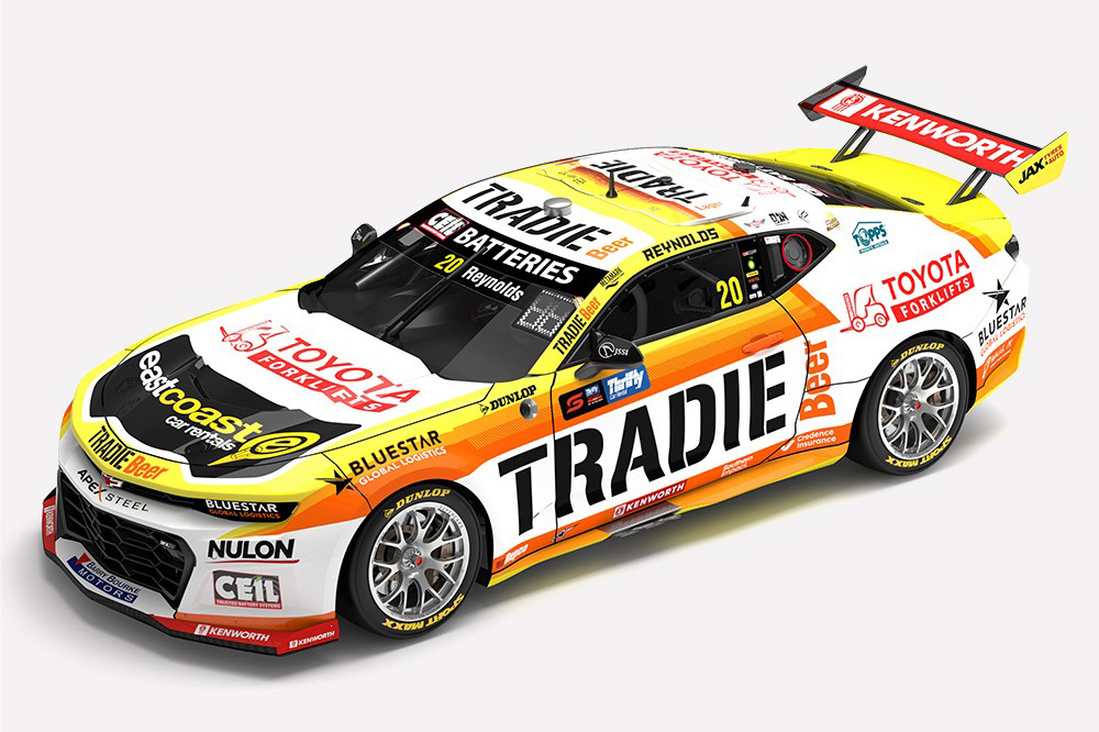 David Reynolds Tradie Beer racing Chevrolet Camaro